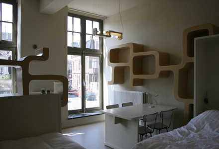 Hotelroom in design hotel