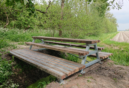 Picknick bridge Abelstok