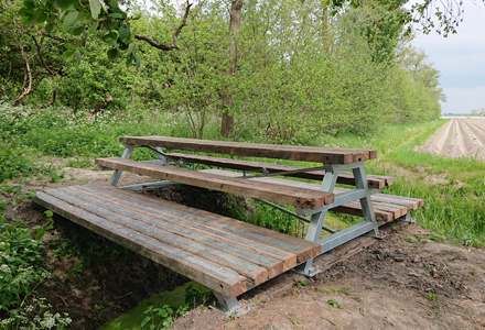 Picknick bridge Abelstok