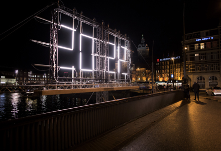 Touch of Time, Amsterdam Light Festival