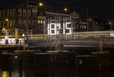 Touch of Time, Amsterdam Light Festival