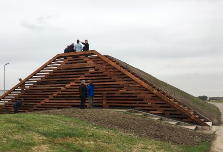 Viewing point Lauwersoog